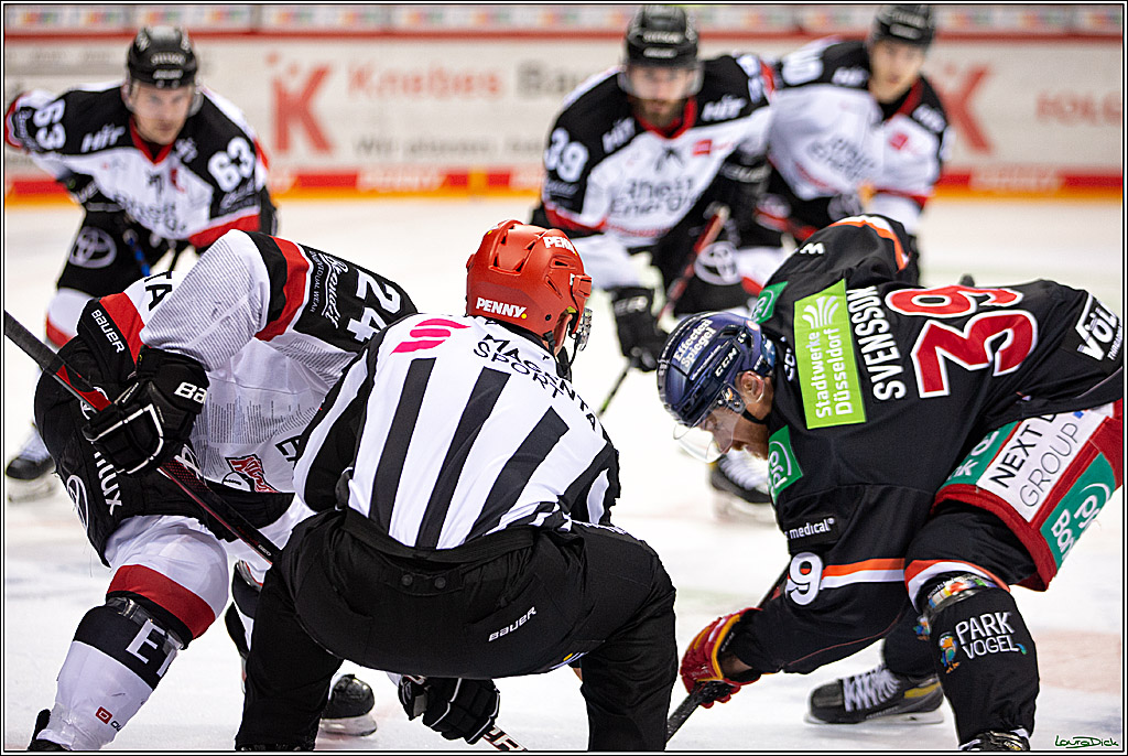 PENNY DEL; Duesseldorfer EG- Koelner Haie; Duesseldorf, 23.01.2022